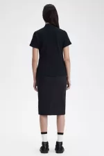 Fred Perry Amy Women’s Polo Shirt Black | OABTZ6572