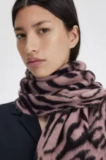 Fred Perry Amy Women’s Scarf Dusty Rose Pink | ZEWPA5790