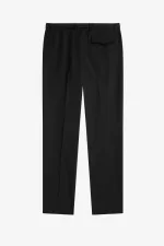 Fred Perry Archive Tailored Men’s Pants Black | QELKO8301