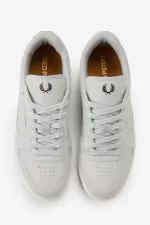 Fred Perry B300 Men’s Tennis Shoes Grey Black | IMUNK2870