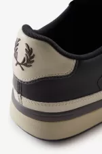 Fred Perry B300 Men’s Trainers Black Gunmetal | ZWFSK8703