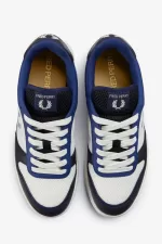 Fred Perry B300 Men’s Trainers Shaded Cobalt Light Beige | DSANV3162