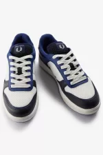 Fred Perry B300 Men’s Trainers Shaded Cobalt Light Beige | DSANV3162