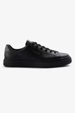 Fred Perry B71 Men’s Tennis Shoes Black Gold | LHFZC8514