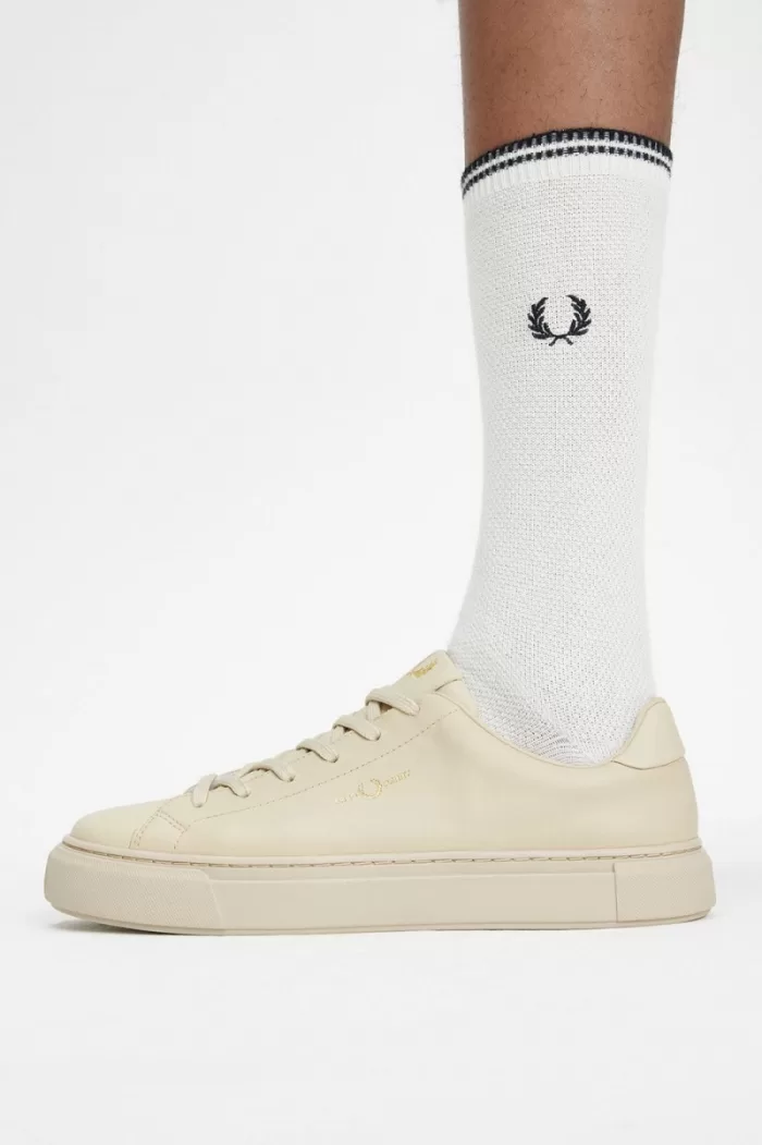 Fred Perry B71 Men’s Tennis Shoes Oatmeal Gold | ABOXR1745