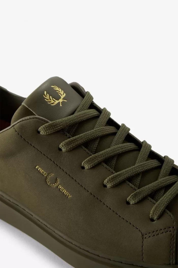 Fred Perry B71 Men’s Tennis Shoes Uniform Green Gold | XLBGM7940