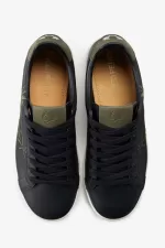 Fred Perry B721 Men’s Tennis Shoes Black | XUSFP4836