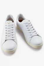 Fred Perry B721 Men’s Tennis Shoes White Light Mint | FUDYA0459