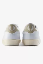 Fred Perry B721 Men’s Tennis Shoes White Light Mint | FUDYA0459