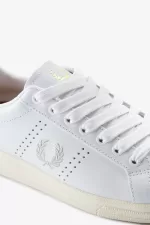 Fred Perry B721 Men’s Tennis Shoes White Light Mint | FUDYA0459