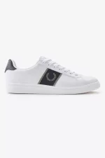 Fred Perry B721 Men’s Tennis Shoes White Warm Grey | GRLEN1865