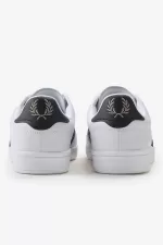 Fred Perry B721 Men’s Tennis Shoes White Warm Grey | GRLEN1865