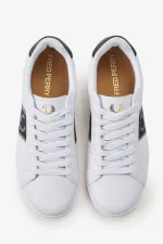 Fred Perry B721 Men’s Tennis Shoes White Warm Grey | GRLEN1865