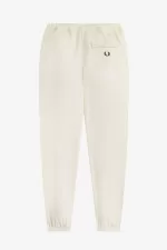 Fred Perry Badge Detail Track Men’s Pants Beige | GHMOP2431