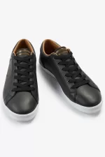 Fred Perry Baseline Men’s Tennis Shoes Black | YRLSX3851