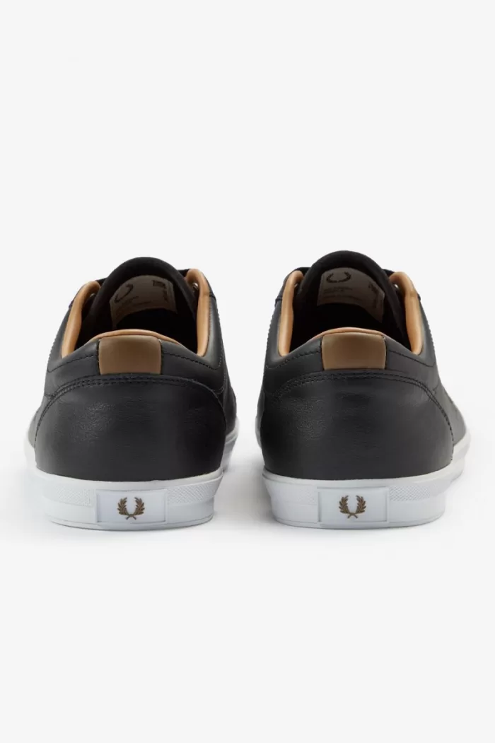 Fred Perry Baseline Men’s Tennis Shoes Black | YRLSX3851