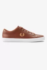 Fred Perry Baseline Men’s Tennis Shoes Tan | QGMZW6192