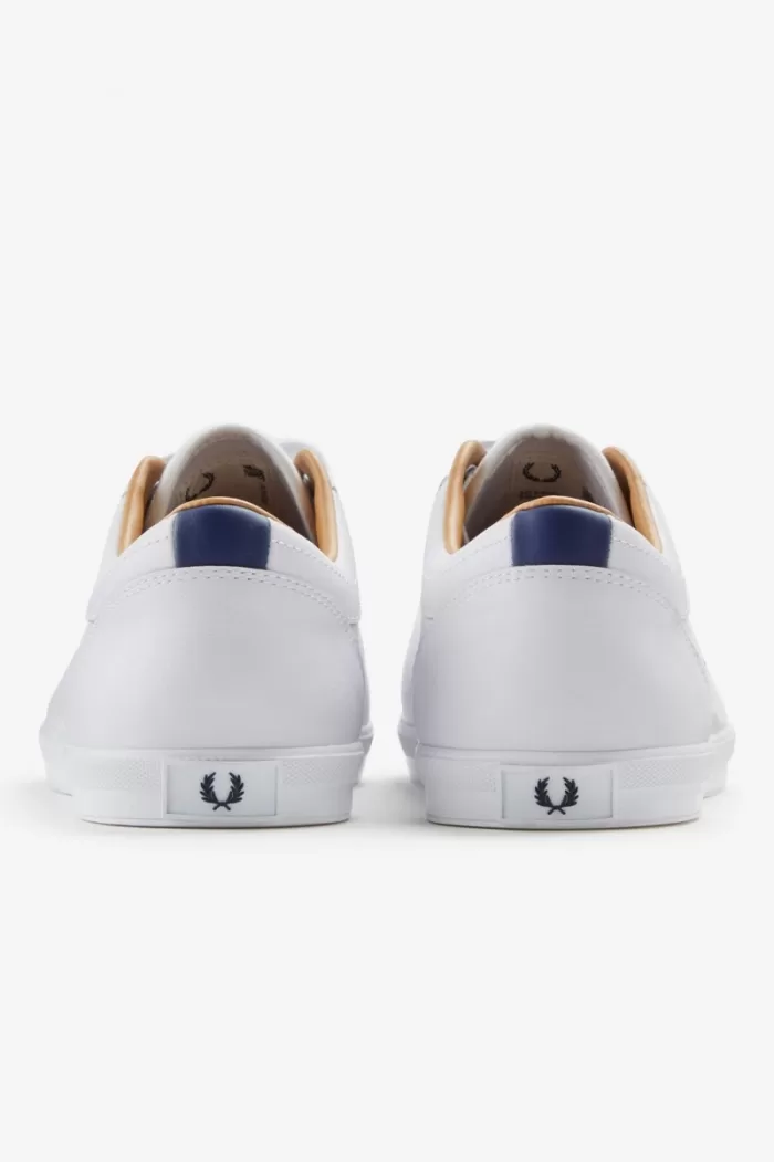 Fred Perry Baseline Men’s Tennis Shoes White | OESMQ3796