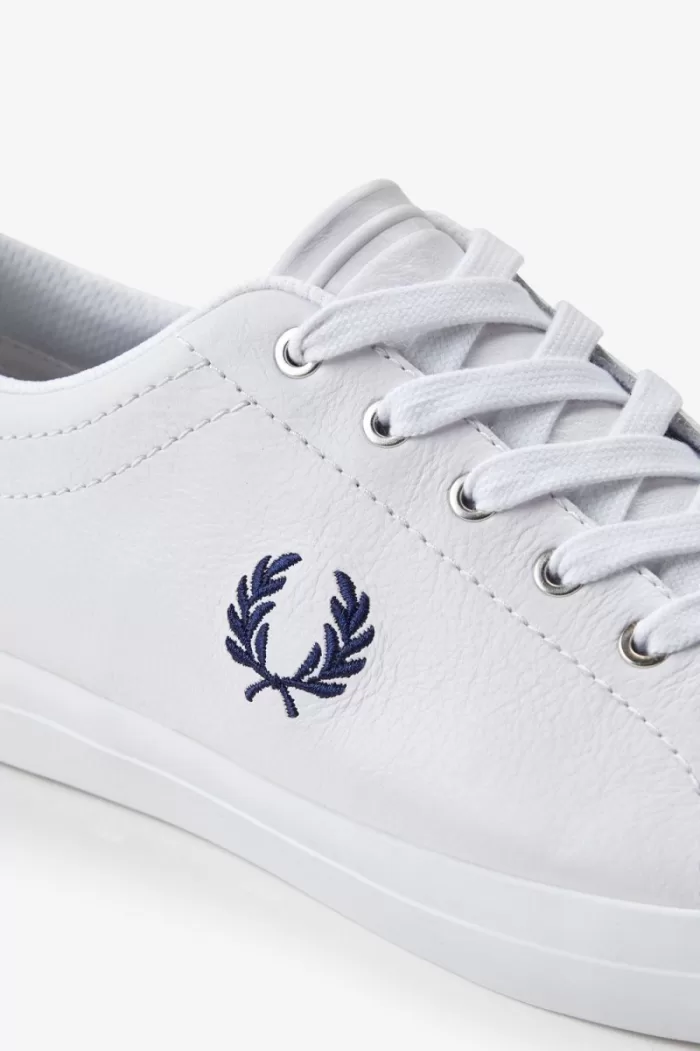 Fred Perry Baseline Men’s Tennis Shoes White | TPVCF5382