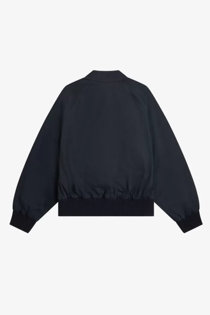 Fred Perry Batwing Zip-Through Women’s Jackets Navy | NVRAD7041