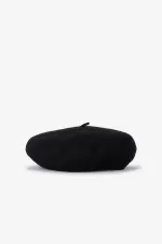 Fred Perry Beret Women’s Hats Black | VSATB6098