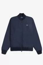 Fred Perry Bomber Men’s Jackets Navy | YTKSC1436