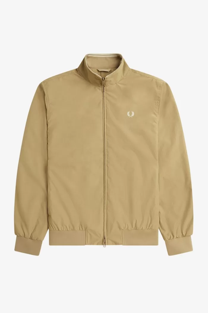 Fred Perry Brentham Men’s Jackets Green | YHPKR8530