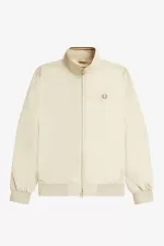 Fred Perry Brentham Men’s Jackets Oatmeal | PVGBD1295