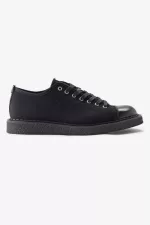 Fred Perry Canvas Monkey Men’s Plimsolls Black | OURSI8475