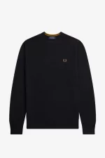 Fred Perry Classic Crew Neck Men’s Jumper Navy | SFIPT2647