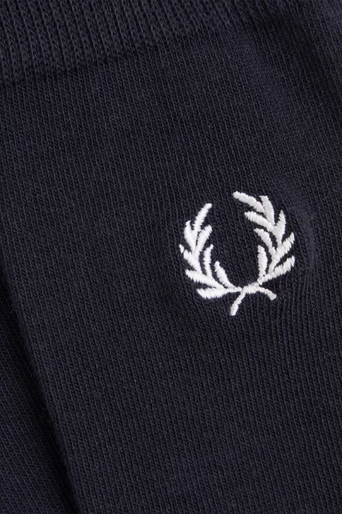 Fred Perry Classic Laurel Wreath Men’s Socks Navy Snow White | TQOAU6801