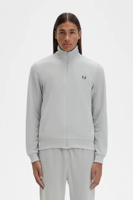 Fred Perry Classic Men’s Track Jackets Grey | RASTM1670