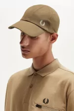 Fred Perry Classic Pique Men’s Caps Brown Beige | AMBXC6301