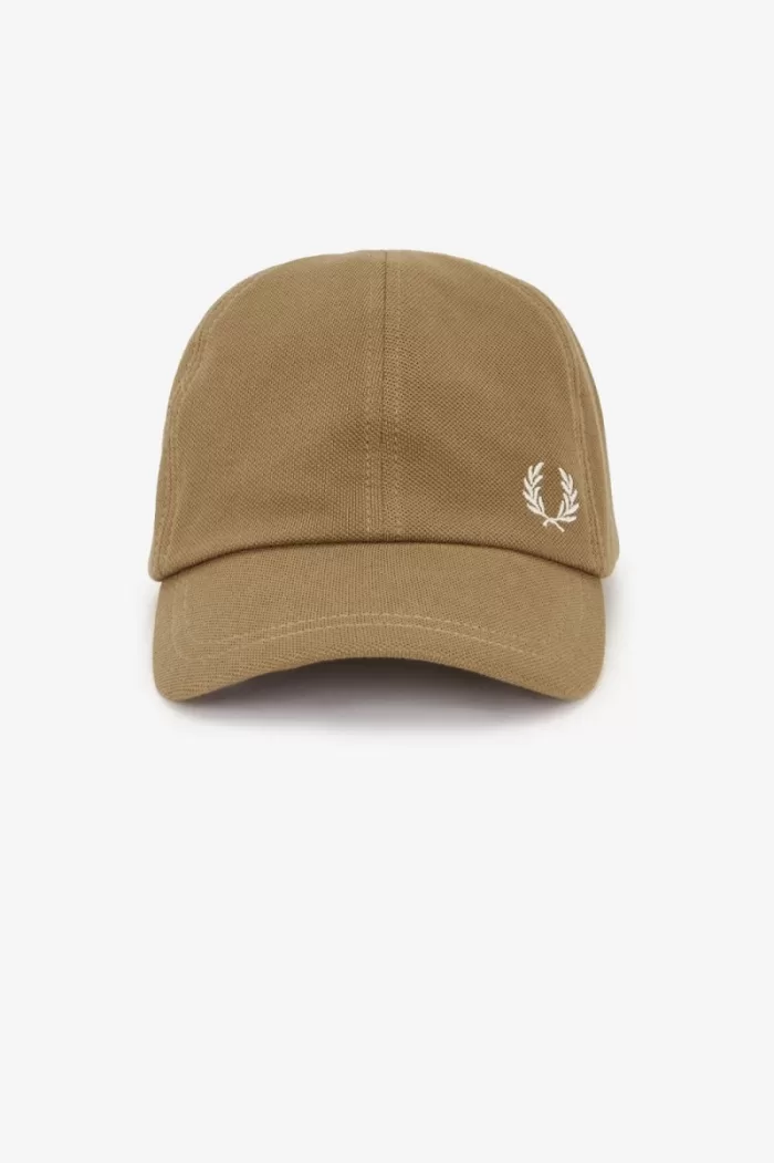 Fred Perry Classic Pique Men’s Caps Brown Beige | AMBXC6301