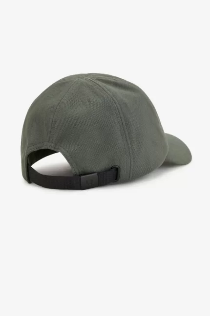 Fred Perry Classic Pique Men’s Caps Field Green Black | UKRFD4269