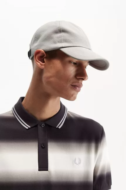 Fred Perry Classic Pique Men’s Caps Grey Black | KGAXN9605