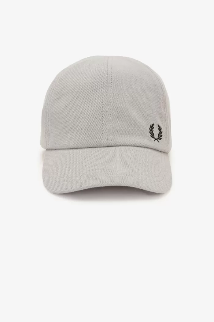 Fred Perry Classic Pique Men’s Caps Grey Black | KGAXN9605