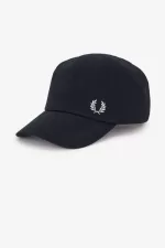 Fred Perry Classic Pique Men’s Caps Navy Snow White | VLYEZ4728