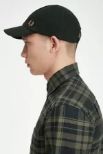 Fred Perry Classic Pique Men’s Caps Night Green Light Rust | VPXBN3902