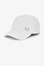 Fred Perry Classic Pique Men’s Caps Snow White Green | PZSFT2450