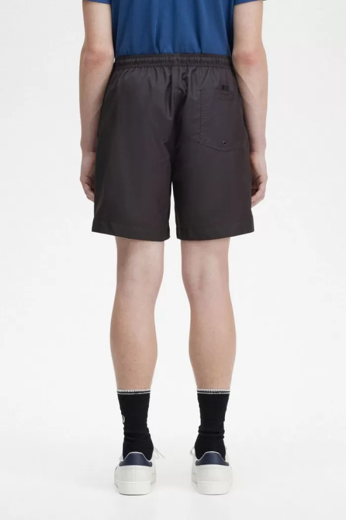 Fred Perry Classic Swim Men’s Shorts Black | BTUHC8490