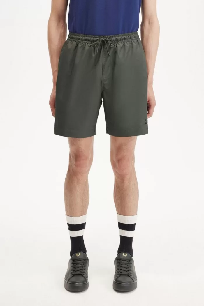 Fred Perry Classic Swim Men’s Shorts Field Green | VNBJC4806