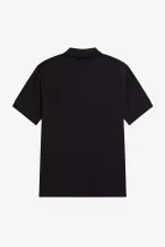 Fred Perry Contrast Collar Men’s Polo Shirt Black | WTYRL1472