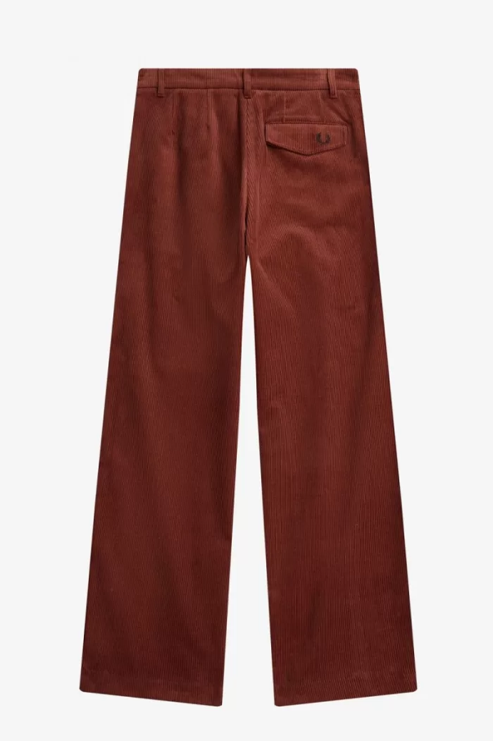 Fred Perry Corduroy Women’s Pants Whisky Brown | RMUFJ7235