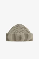 Fred Perry Cotton Rib Men’s Caps Warm Grey Dark Red | OIXTC6593