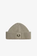 Fred Perry Cotton Rib Men’s Caps Warm Grey Dark Red | OIXTC6593