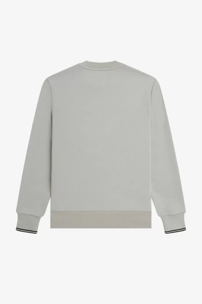 Fred Perry Crew Neck Men’s Sweatshirts Grey | ZITHA4281