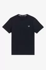 Fred Perry Crew Neck Men’s T-Shirt Navy | VYAJG3164