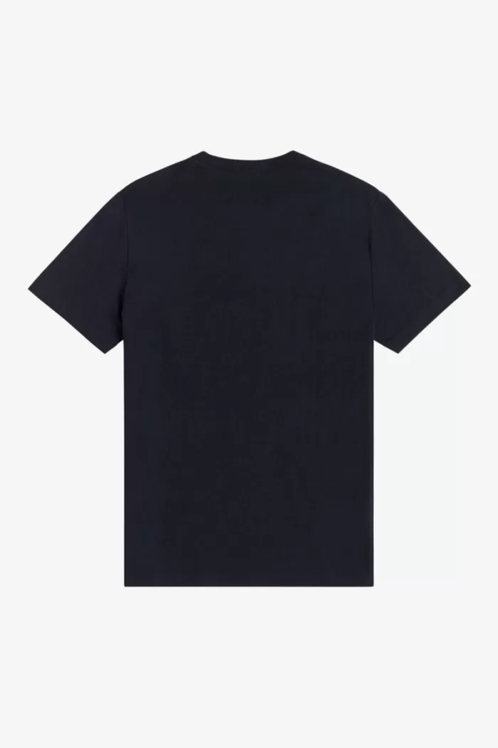 Fred Perry Crew Neck Men’s T-Shirt Navy | VYAJG3164