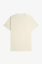 Fred Perry Crew Neck Men’s T-Shirt Oatmeal Black | UPGDQ5470